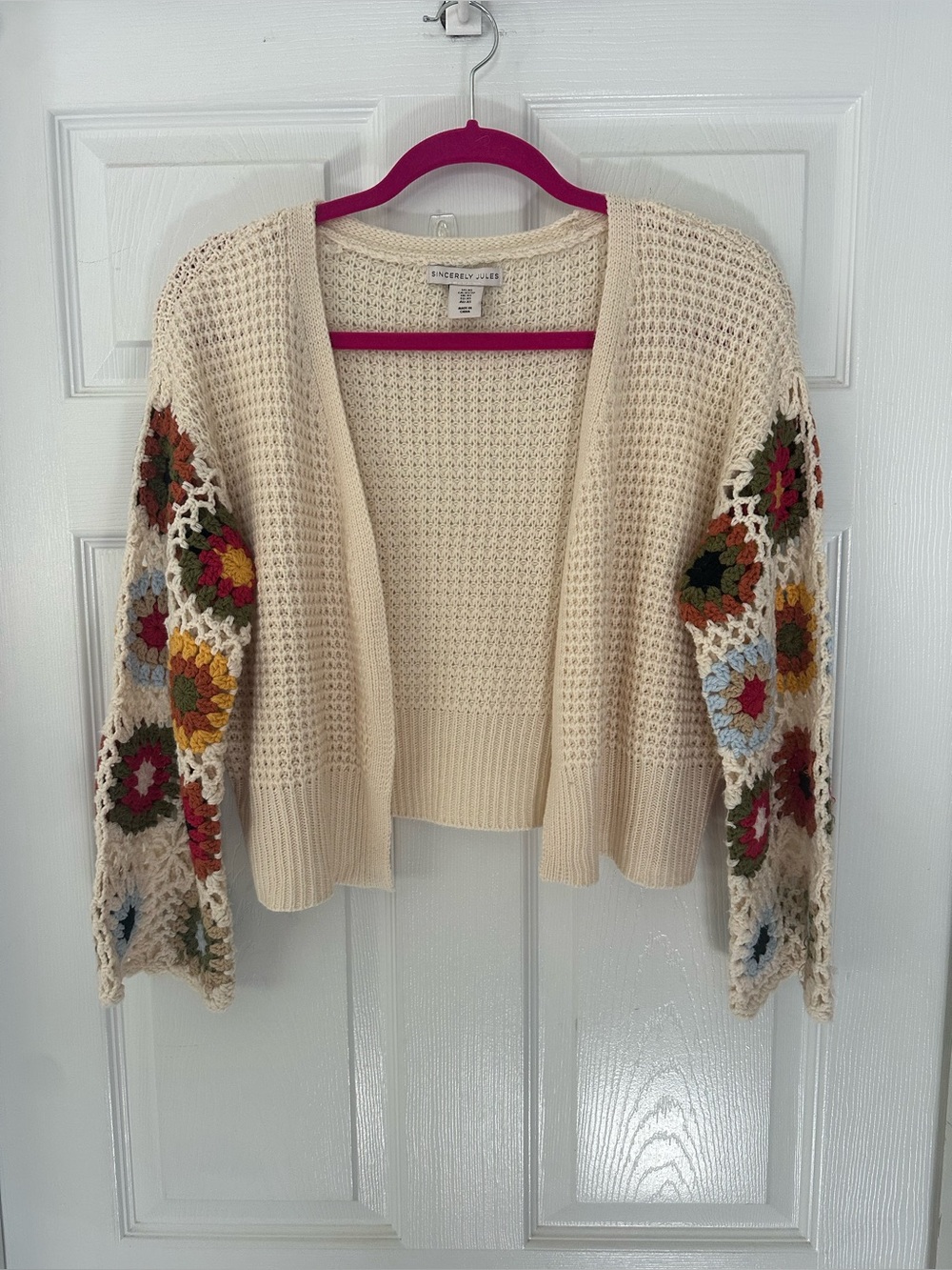 Sincerely Jules crochet cardigan